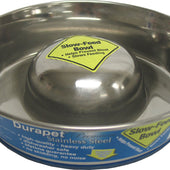Ourpets Company - Slow Feed Stainless Steel Bowl