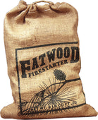 Wood Products Internation - Fatwood Firestarter Burlap Bag (Case of 6 )