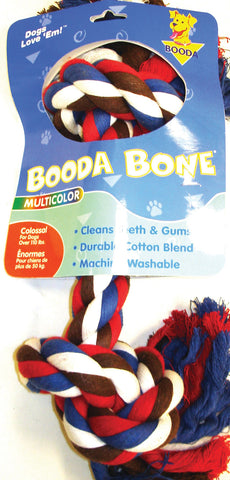 Booda Products - 2 Knot Rope Bone Dog Toy
