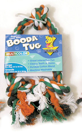Booda Products - 3 Knot Rope Tug Dog Toy