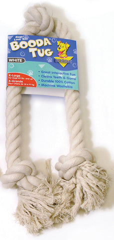 Booda Products - 3 Knot Rope Tug Dog Toy