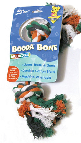 Booda Products - 2 Knot Rope Bone Dog Toy