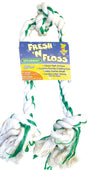Booda Products - Fresh-n-floss 3-knot Rope Bone Dog Toy