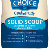 American Colloid Company - Premium Choice Carefree Kitty Solid Scoop Litter