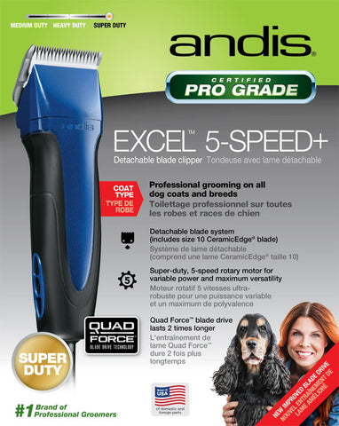 Andis Company - Excel 5 Speed Clipper W/10 Blade