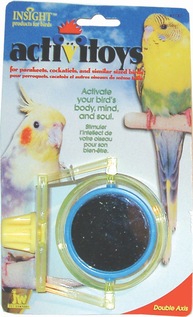 Jw-Small Animal-bird-Activitoys Double Axis Bird Toy