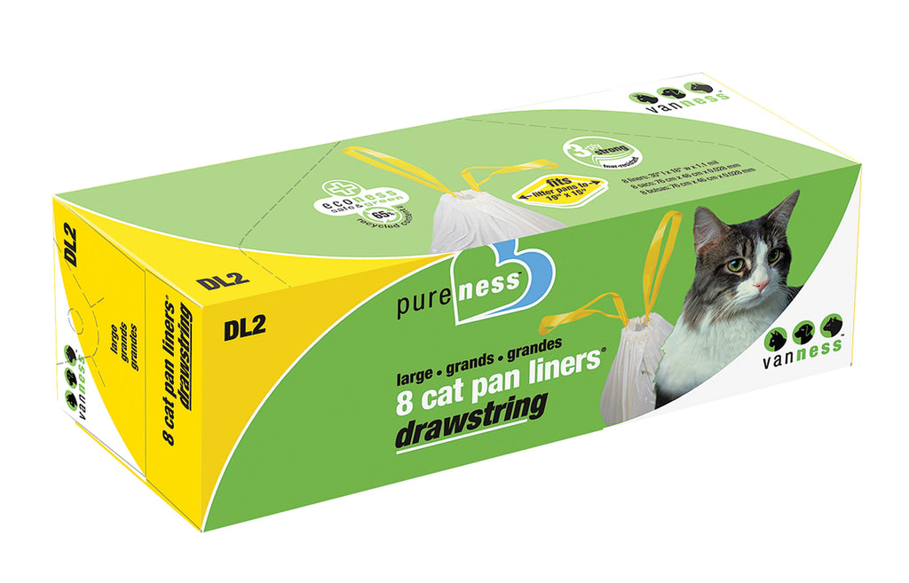 Van Ness Plastic Molding - Van Ness Drawstring Cat Pan Liners