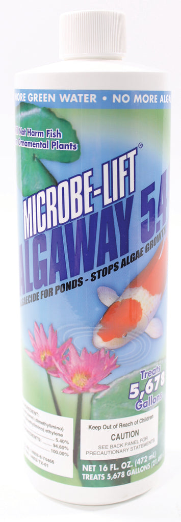 Ecological Laboratories - Microbe-lift Algaway 5.4 Algaecide For Ponds