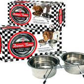 Ethical Ss Dishes - Spot Diner Time Stainless Steel Double Diner