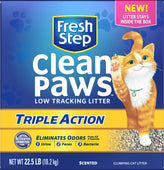 Clorox Petcare Products-Fresh Step Clean Paws Triple Action