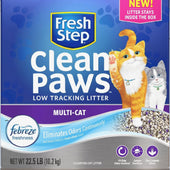 Clorox Petcare Products - Fresh Step Clean Paws Multi-cat Litter W/febreze (Case of 3 )
