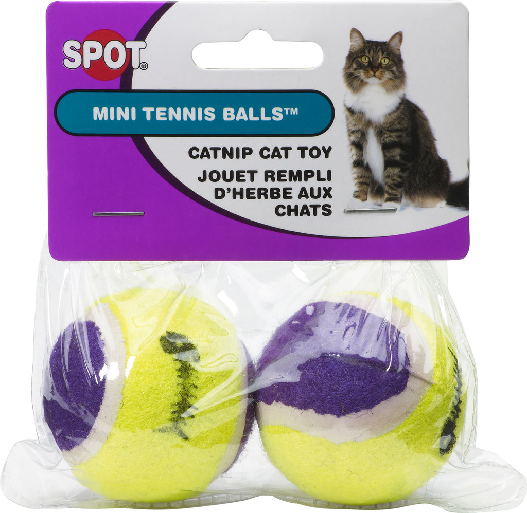 Ethical Cat - Spot Mini Tennis Balls Bell & Catnip