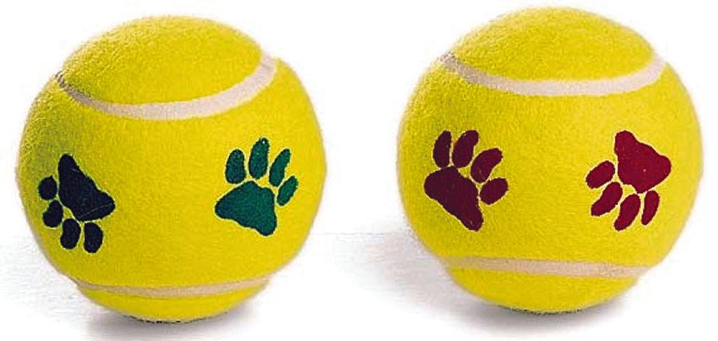 Ethical Dog - Spot Paw Print Tennis Balls