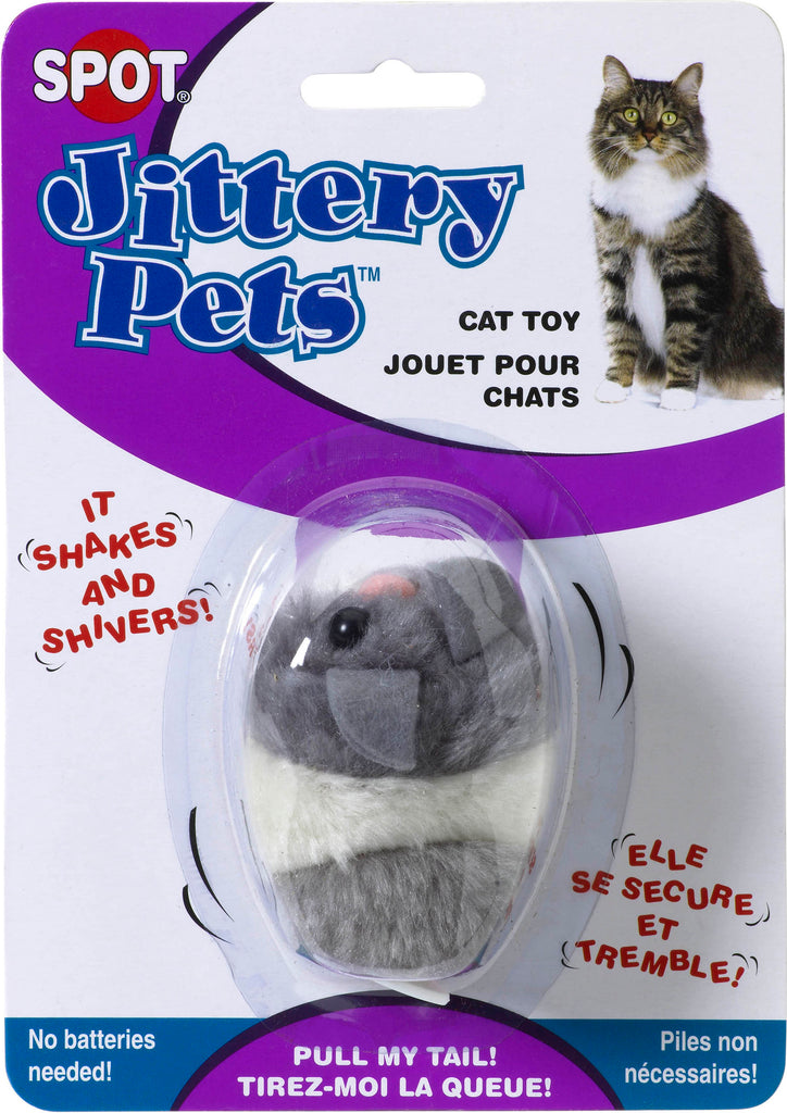 Ethical Cat - Spot Plush Jittery Mouse