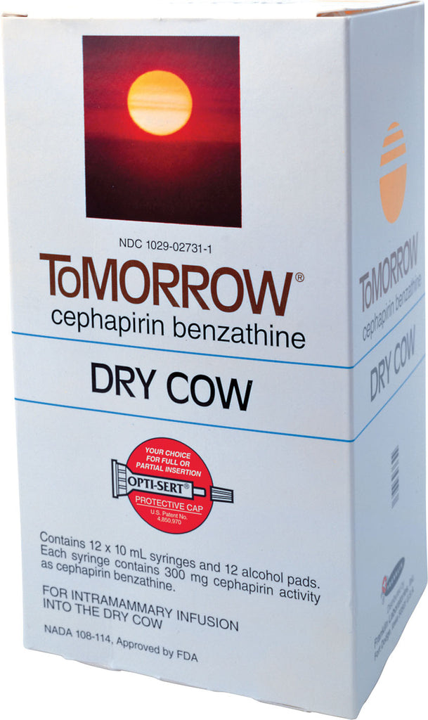 Boehringer-mastitis Tubes - Tomorrow Cephapirin Benzathine For Dry Cows
