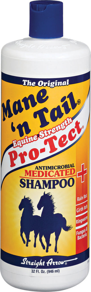 Straight Arrow Products D - Mane 'n Tail Pro-tect Medicated Shampoo