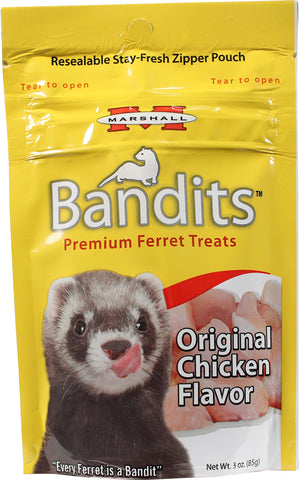Marshall Pet Prod-food - Bandits Premium Ferret Treat