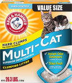 Church & Dwight Co Inc - Arm & Hammer Multi-cat Clumping Litter (Case of 2 )