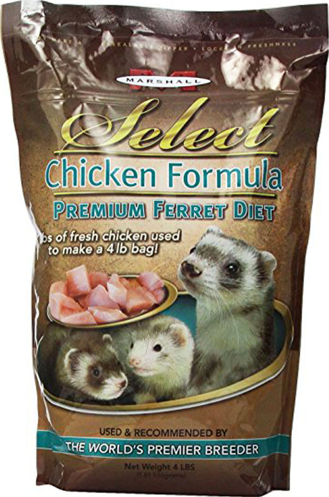 Marshall Pet Prod-food - Select Chicken Formula Ferret Diet