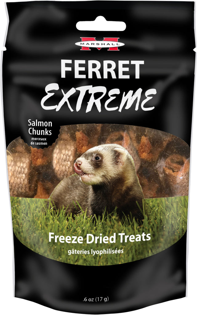 Marshall Pet Prod-food - Ferret Extreme Freeze Dried Salmon Chunks