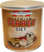 Marshall Pet Prod-food - Marshall Premium Chicken Blend Ferret Diet (Case of 12 )