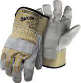 Boss Manufacturing      P - Stallion Side Split Leather Palm Safety Cuff Glove (Case of 12 )