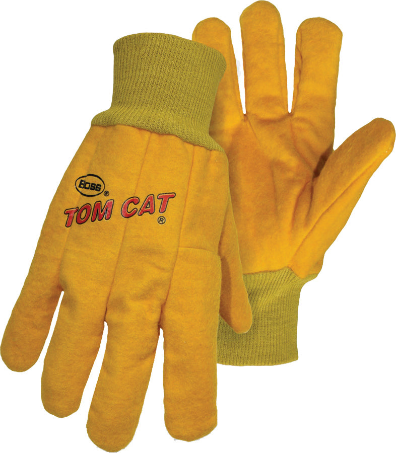 Boss Manufacturing      P - Tom Cat Chore Glove With Flexible Knit Wrist (Case of 12 )