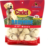 Ims Trading Corporation - Rawhide Knotted Bone 4-5in Value Pack