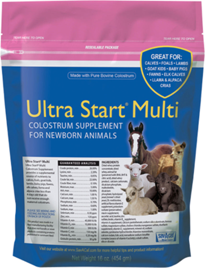 Milk Productsinc       P - Ultra Start Multi-species Colostrum Supplement