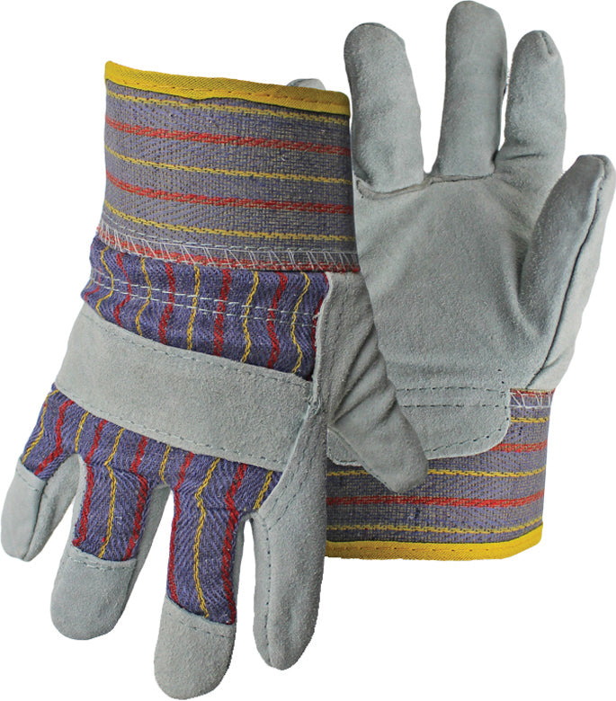 Boss Manufacturing      P - Standard Grade Split Leather Palm Glove (Case of 12 )