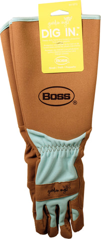 Boss Manufacturing      P - Ladies Angel Extended Sleeve Syn Leather Glove