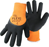 Boss Manufacturing      P - Flexi Grip Plus High-vis  Latex Palm Glove (Case of 12 )