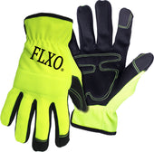 Boss Manufacturing      P - Mens Hi-vis Touchscreen W/syn Leather Palm Glove (Case of 6 )