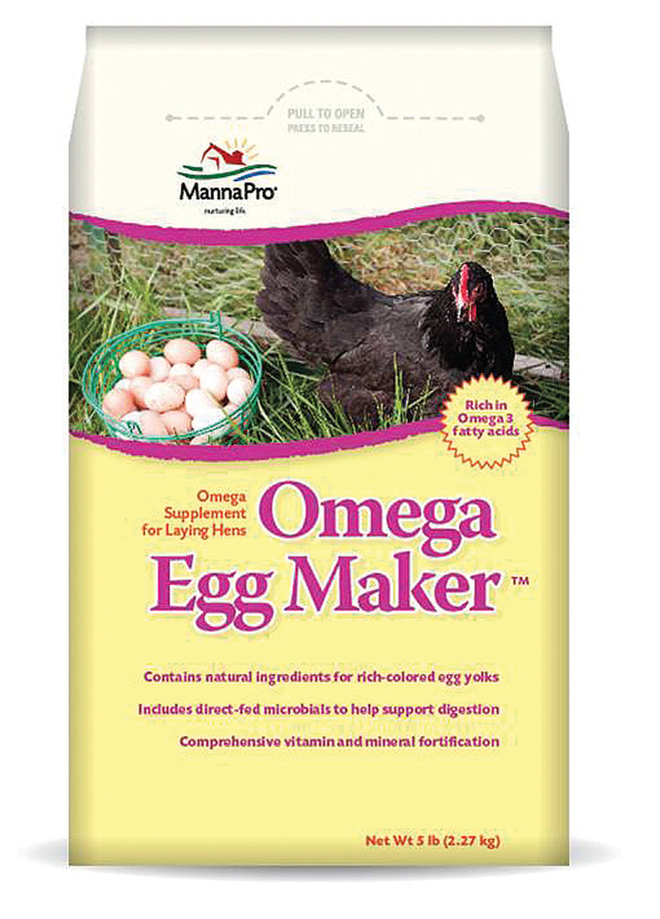 Manna Pro-feed And Treats - Omega Egg Maker Supplement