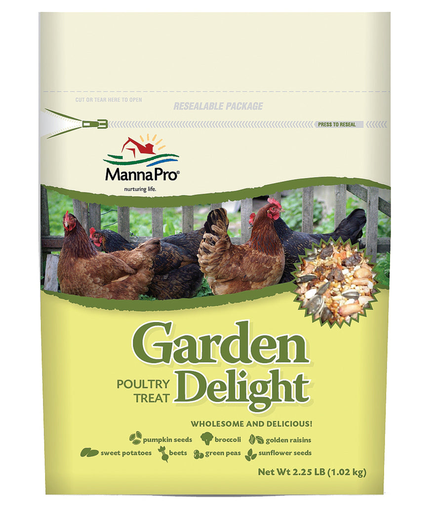 Manna Pro-feed And Treats - Garden Delight Poultry Treat