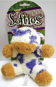 Booda Products - Softies Terry Cow Dog Toy