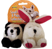 Booda Products - Squatter Panda & Rabbit Dog Toys