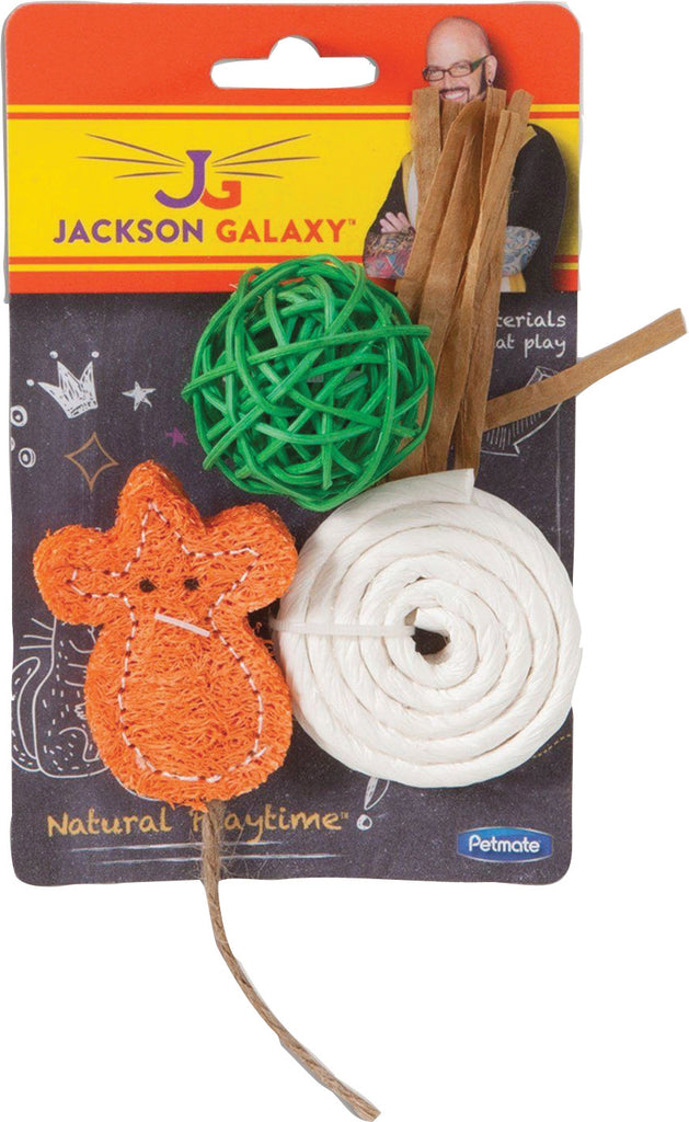 Petmate Inc - Jackson Galaxy Natural Playtime Cat Toy