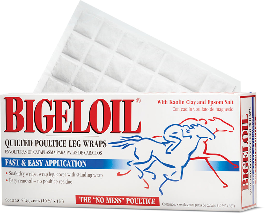 W F Young Inc - Bigeloil Quilted Poultice Leg Wraps