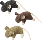Ethical Cat - Spot Fuzzy Wool Mouse Willie W/catnip