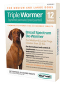 Durvet - Pet            D - Durvet Triple Wormer For Med & Lrg Dogs