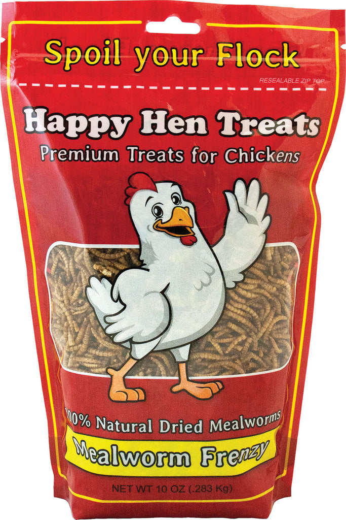 Durvet - Happy Hen    D - Mealworm Frenzy Chicken Treats