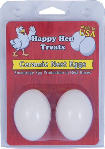 Happy Hen             D - Happy Hen Ceramic Nest Eggs