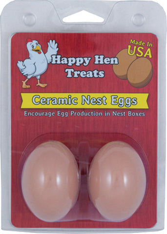 Happy Hen             D - Happy Hen Ceramic Nest Eggs