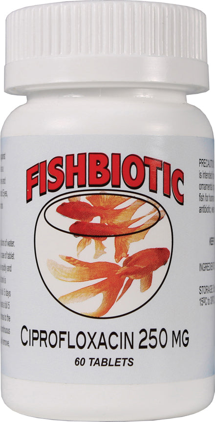 Durvet - Pet            D - Fishbiotic Ciprofloxacin Tablets