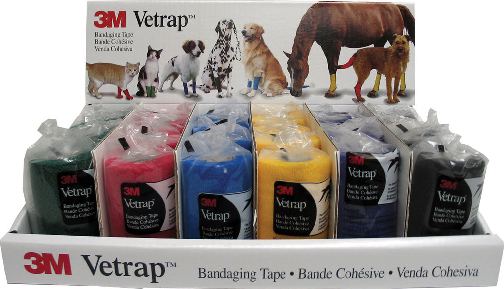 3m                D - Vetrap Bandaging Tape Display