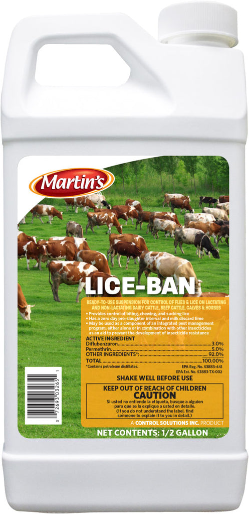 Control Solutions Inc - Martin's Lice-ban