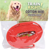 Coastal Pet Products - Train Right! Cotton Web Dog Training Leash