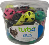 Coastal Pet Products - Turbo Plastic Balls Cat Toy Canister