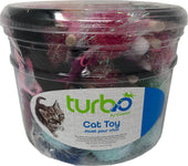 Coastal Pet Products - Turbo Monster Wand W/feathers Canister